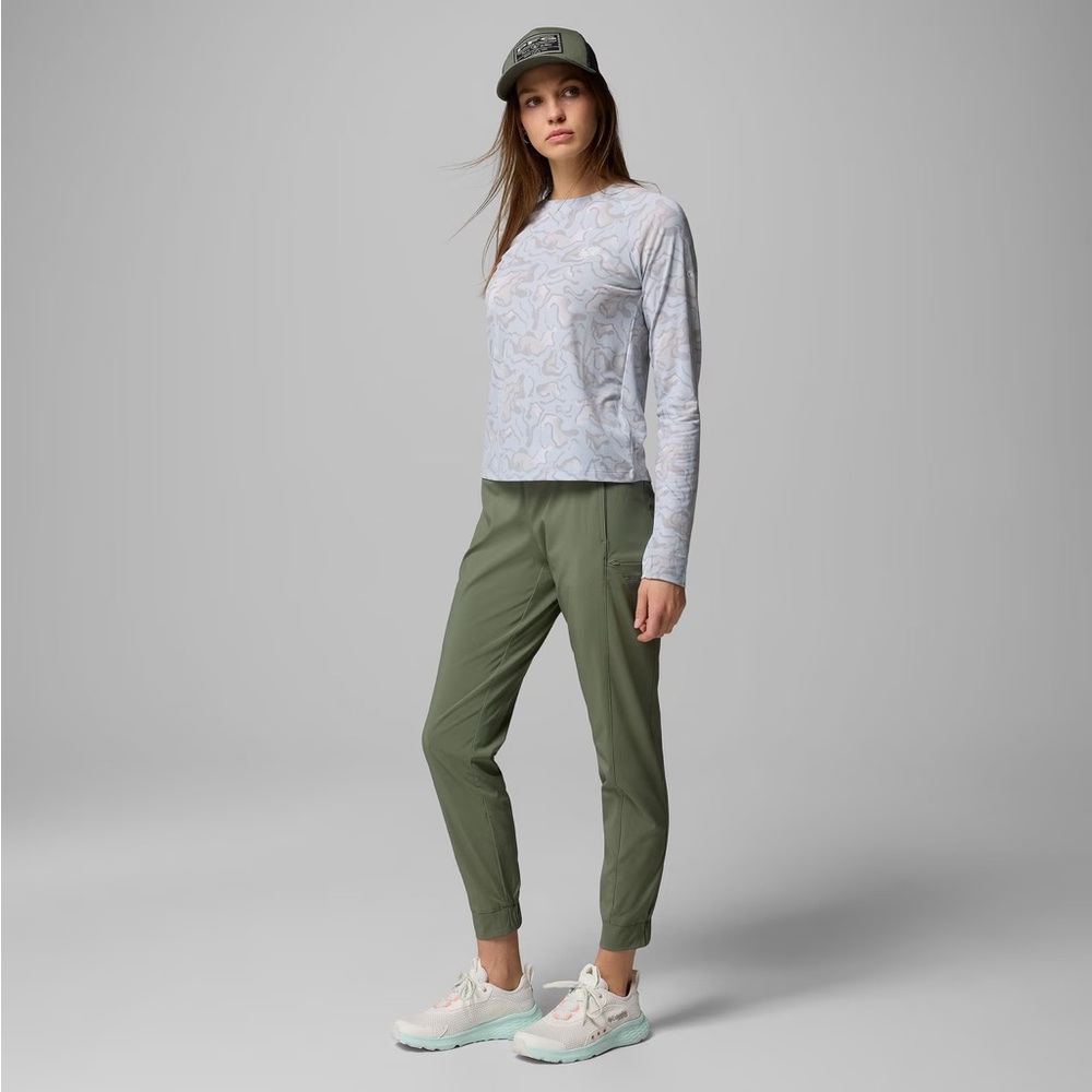 Columbia Women's PFG Uncharted Pants Olive Green